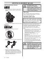 Preview for 412 page of Husqvarna 350BT Operator'S Manual