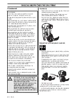 Preview for 450 page of Husqvarna 350BT Operator'S Manual