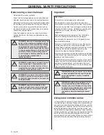 Preview for 6 page of Husqvarna 353 TrioBrake Operator'S Manual