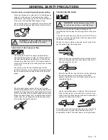 Preview for 13 page of Husqvarna 353 TrioBrake Operator'S Manual