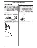 Preview for 28 page of Husqvarna 353 TrioBrake Operator'S Manual