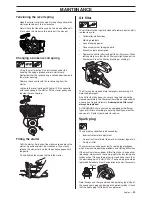 Preview for 33 page of Husqvarna 353 TrioBrake Operator'S Manual