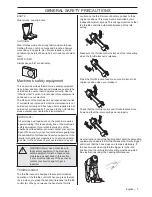 Предварительный просмотр 7 страницы Husqvarna 353O4 Operator'S Manual