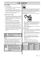 Предварительный просмотр 11 страницы Husqvarna 353O4 Operator'S Manual