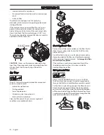 Предварительный просмотр 20 страницы Husqvarna 353O4 Operator'S Manual