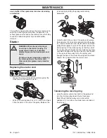 Предварительный просмотр 34 страницы Husqvarna 355RX Operator'S Manual