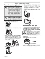 Preview for 6 page of Husqvarna 356 BT X-series Operator'S Manual