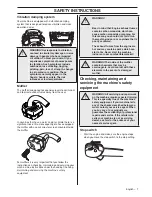 Preview for 7 page of Husqvarna 356 BT X-series Operator'S Manual