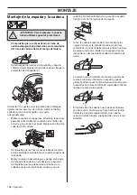 Preview for 108 page of Husqvarna 357XP E-tech Operator'S Manual