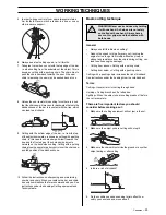 Предварительный просмотр 23 страницы Husqvarna 357XP EPA I, 359 EPA II Operator'S Manual