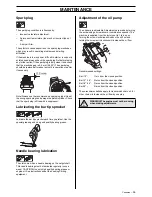 Предварительный просмотр 35 страницы Husqvarna 357XP EPA I, 359 EPA II Operator'S Manual