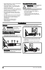 Предварительный просмотр 34 страницы Husqvarna 360BT Operator'S Manual