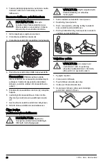 Предварительный просмотр 40 страницы Husqvarna 360BT Operator'S Manual