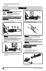 Предварительный просмотр 244 страницы Husqvarna 360BT Operator'S Manual