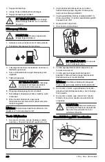 Предварительный просмотр 246 страницы Husqvarna 360BT Operator'S Manual