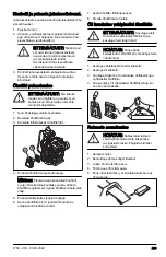 Предварительный просмотр 249 страницы Husqvarna 360BT Operator'S Manual