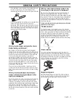 Preview for 9 page of Husqvarna 362 Operator'S Manual