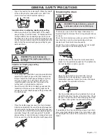 Preview for 13 page of Husqvarna 362 Operator'S Manual