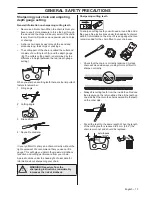 Предварительный просмотр 13 страницы Husqvarna 365 372XP Operator'S Manual