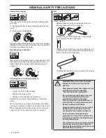 Предварительный просмотр 16 страницы Husqvarna 365 372XP Operator'S Manual