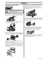 Предварительный просмотр 17 страницы Husqvarna 365 372XP Operator'S Manual