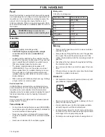 Предварительный просмотр 18 страницы Husqvarna 365 372XP Operator'S Manual