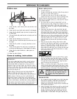 Предварительный просмотр 22 страницы Husqvarna 365 372XP Operator'S Manual