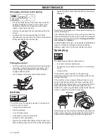 Предварительный просмотр 34 страницы Husqvarna 365 372XP Operator'S Manual