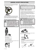 Preview for 8 page of Husqvarna 365 EPA I Operator'S Manual