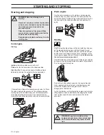 Предварительный просмотр 20 страницы Husqvarna 365 EPA I Operator'S Manual