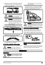 Предварительный просмотр 21 страницы Husqvarna 365 X-Torq Operator'S Manual