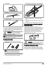 Предварительный просмотр 29 страницы Husqvarna 365 X-Torq Operator'S Manual