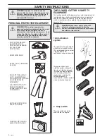 Preview for 4 page of Husqvarna 371K Operator'S Manual