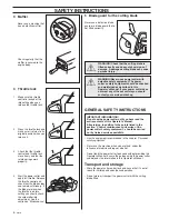 Preview for 6 page of Husqvarna 371K Operator'S Manual