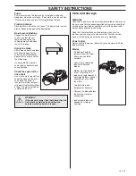 Preview for 9 page of Husqvarna 371K Operator'S Manual