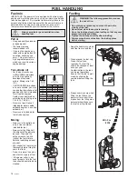 Preview for 14 page of Husqvarna 371K Operator'S Manual