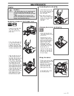 Preview for 19 page of Husqvarna 371K Operator'S Manual