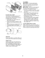 Preview for 74 page of Husqvarna 38045 Owner'S Manual