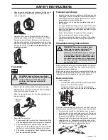 Preview for 17 page of Husqvarna 385XP EPA II Operator'S Manual