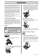 Preview for 29 page of Husqvarna 385XP EPA II Operator'S Manual