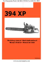 Husqvarna 394XP Workshop Manual preview