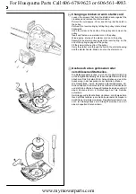 Preview for 20 page of Husqvarna 394XP Workshop Manual