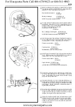 Preview for 67 page of Husqvarna 394XP Workshop Manual