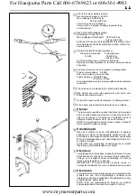 Preview for 69 page of Husqvarna 394XP Workshop Manual