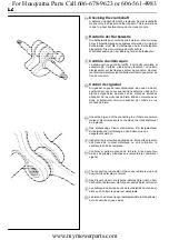 Preview for 74 page of Husqvarna 394XP Workshop Manual