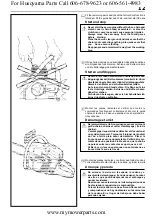 Preview for 77 page of Husqvarna 394XP Workshop Manual