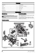 Предварительный просмотр 2 страницы Husqvarna 395 XP G Operator'S Manual