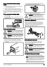 Предварительный просмотр 25 страницы Husqvarna 395 XP G Operator'S Manual