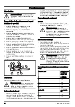 Предварительный просмотр 94 страницы Husqvarna 395 XP G Operator'S Manual