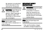 Preview for 4 page of Husqvarna 40-C80 Operator'S Manual